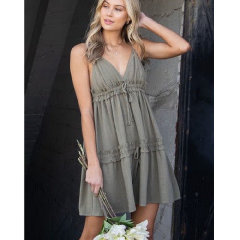 19335 Tiered Mini Dress